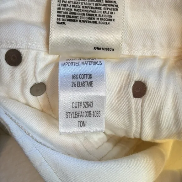 Agolde Toni Mid Rise Straight Jeans in Glowed Size 27 - Picture 16 of 16